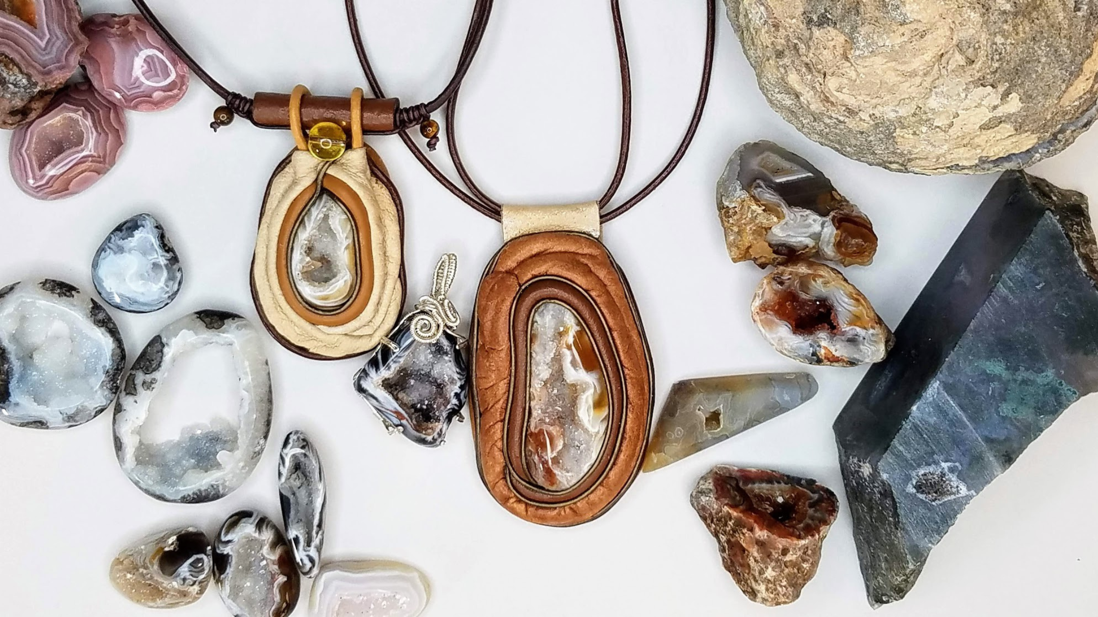Artisan created jewelry banner