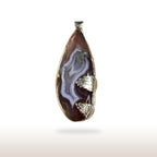 Agate Gemstone in Sterling Silver - DivineGemCat