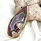 Agate Gemstone in Sterling Silver - DivineGemCat