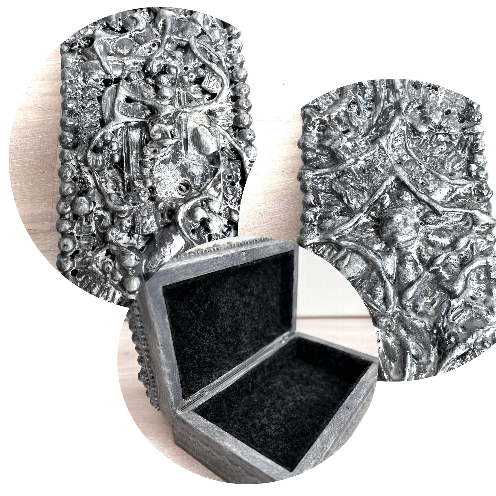 Wooden decorative box - DivineGemCat