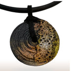 Leather Set. Drop Earrings. Lightweight. Leather Necklace/Choker - DivineGemCat