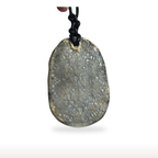 Abstract UV Resin Necklace Leather Cord - DivineGemCat