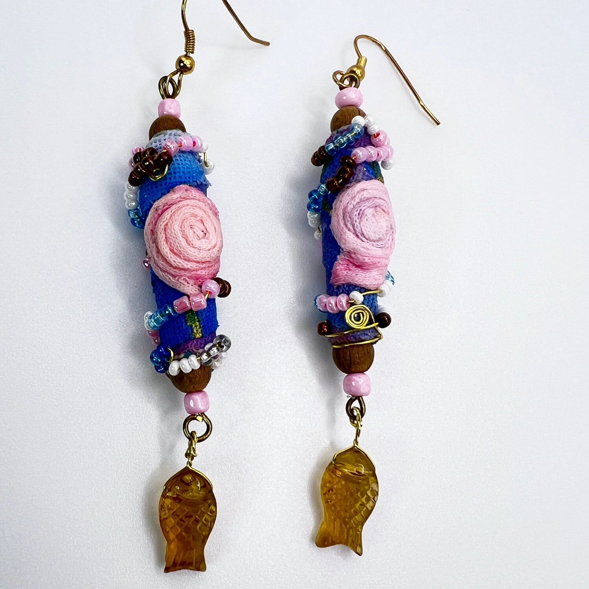 Rose earrings - DivineGemCat